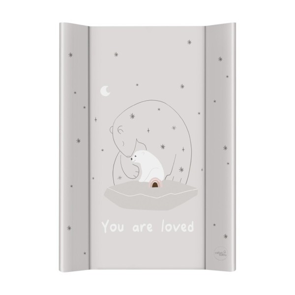 CEBA Podložka přebalovací 2-hranná s pevnou deskou (50x70) Basic