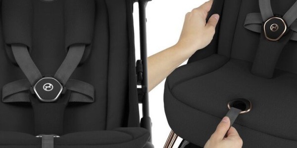 CYBEX Platinum COYA Matt Black Golfový kočárek