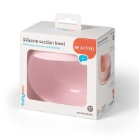 BABYONO Miska silikonová s přísavkou 6m+