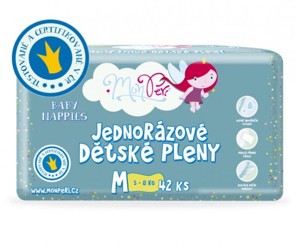 MonPeri Klasik Jednorázové dětské pleny