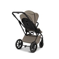 MOON PIÚ EXTRA black chrome Kombinovaný kočárek