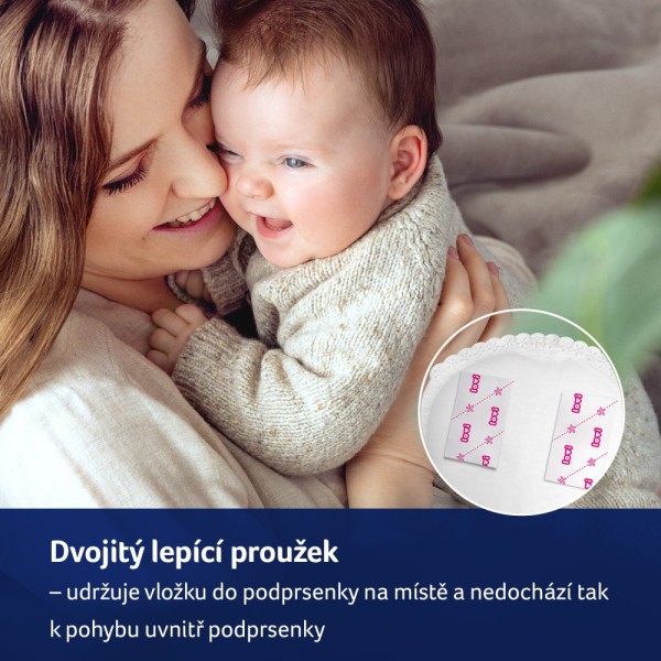 LOVI Vložky do podprsenky antibakteriální Discreet Elegance bílé