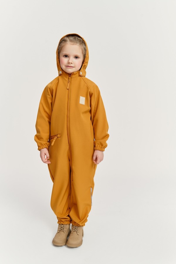 LEOKID Softshellový overal Ginger Cloudberry