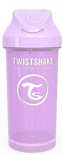 Twistshake Láhev s brčkem 360 ml