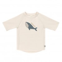 Lässig Splash Short Sleeve Rashguard whale milky