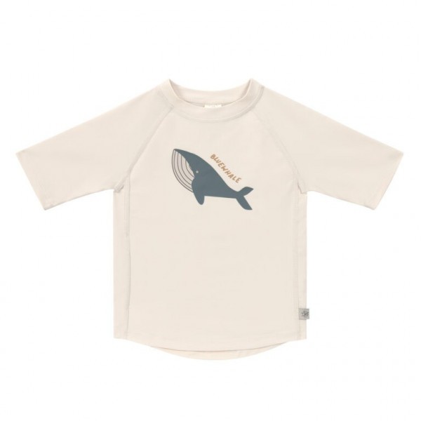 Lässig Splash Short Sleeve Rashguard whale milky