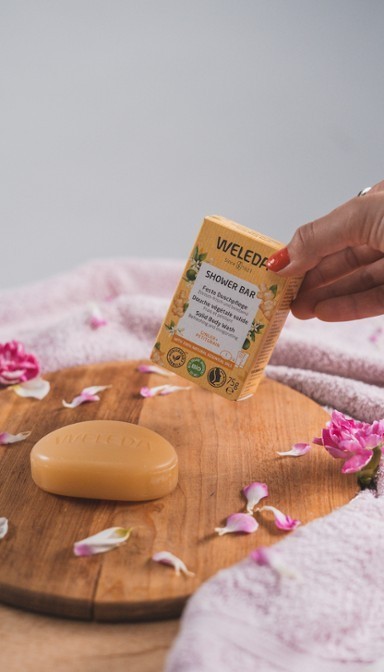 WELEDA Citrusové osvěžující mýdlo, 75g