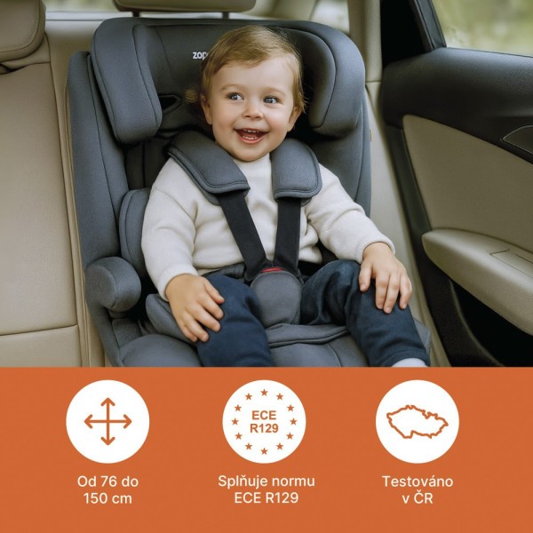 ZOPA Autosedačka Alfa i-Size isofix 76-150 cm