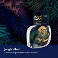 LOVI Silikonový dynamický dudlík JUNGLE VIBES