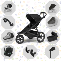 THULE Akční set Urban Glide 3 + korba + autosedačka CYBEX + Thule doplňky 2024