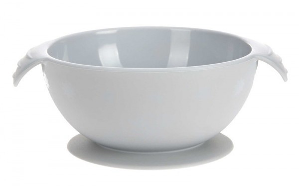 Miska Lassig Bowl Silicone grey with suction pad