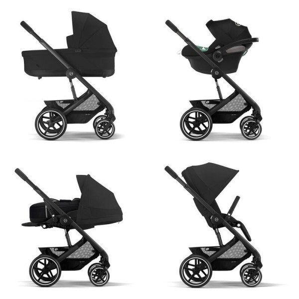 CYBEX Akční set Balios SET S Kočárek + korba + autosedačka Cybex + adaptéry