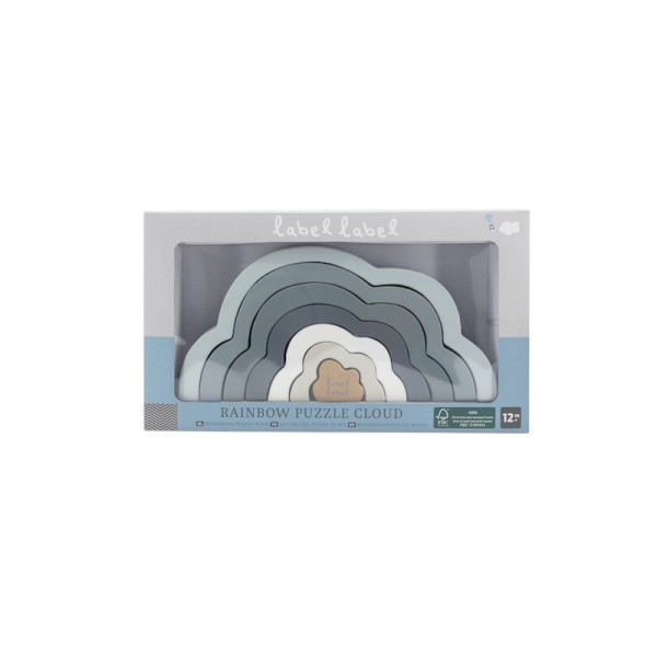 Label Label Duhový mráček Puzzle