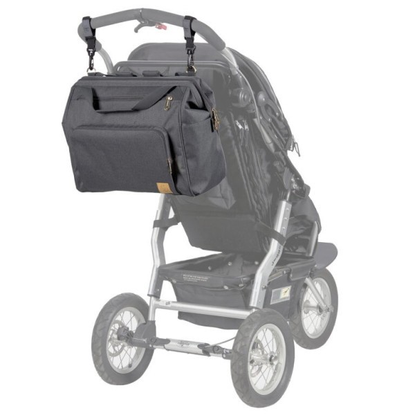 Lässig Taška na kočárek Glam Goldie Twin Backpack