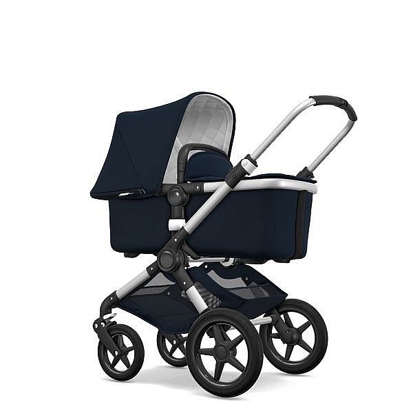 Bugaboo Fox Classic Collection Alu/ Dark Navy