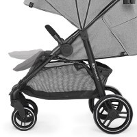 Kočárek sportovní Grande City Black Kinderkraft + Dětské odrážedlo 2WAY Next