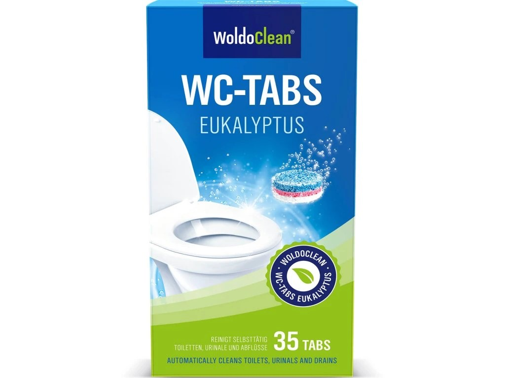 WOLDOCLEAN WC tablety - WC tablety 35 ks