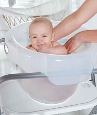 Bubble basic transparentní koupací kyblík