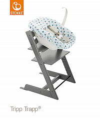 Stokke® TRIPP TRAPP® newborn set™ látkový potah  Aqua blue