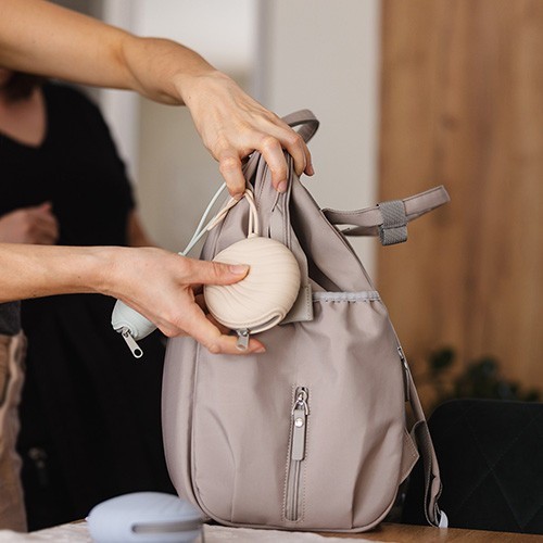 BABYONO Pouzdro na dudlík silikonové 0m+