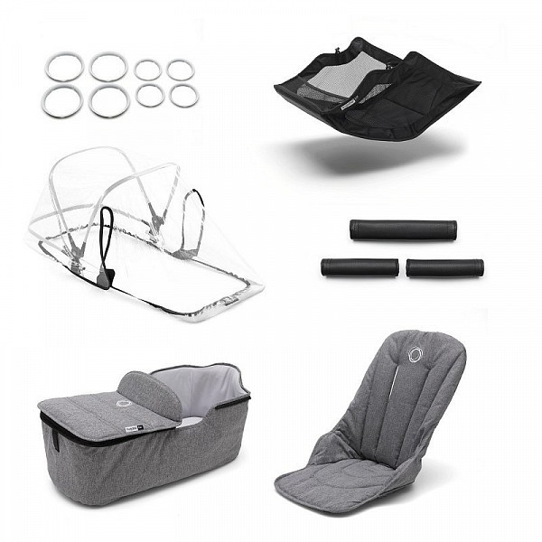 Bugaboo Fox style kit Grey Melange