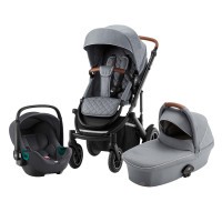 Set kočárek Smile III + hluboká korba + autosedačka Baby Safe 3 i-Size