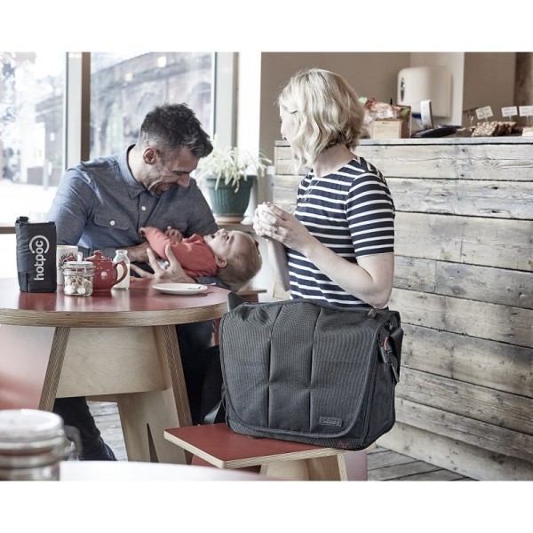 BabaBing DayTripper City Deluxe přebalovací taška Black