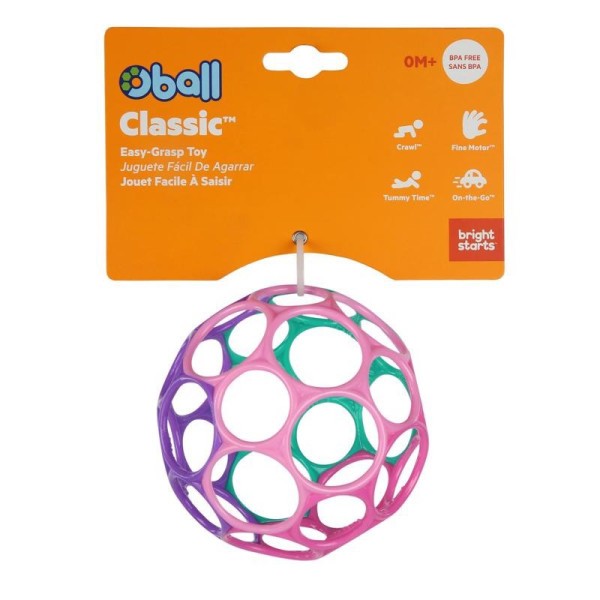 OBALL Hračka Oball Classic 10 cm  0m+