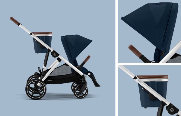 CYBEX Gold GAZELLE S Sportovní/sourozenecký kočárek + DÁREK kód na slevu GOLD10