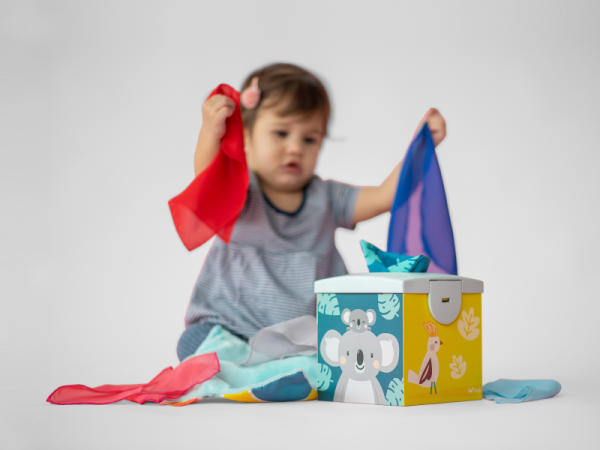 TAF TOYS Box s šátky Koala Kimmi
