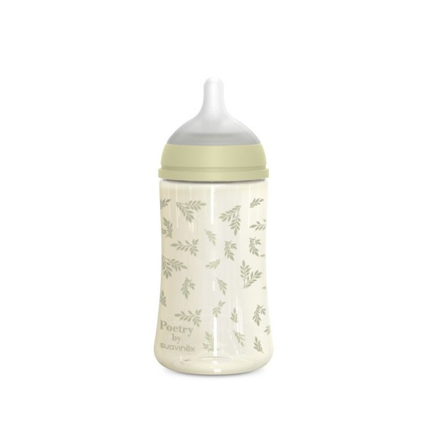 SUAVINEX Kojenecká láhev POETRY 270ml FYZIOL PRŮTOK M