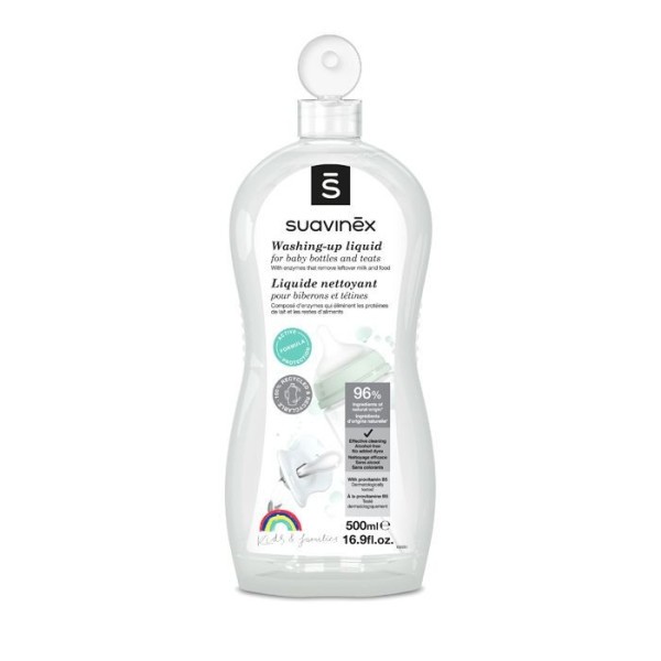 SUAVINEX Dezinfekční gel pro čištění lahví a dudlíků 500 ml