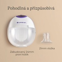 LANSINOH Odsávačka mateřského mléka Handsfree DUO