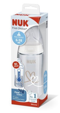 NUK FC+ láhev s kontrolou teploty 300 ml