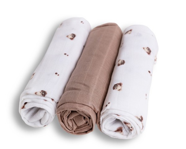 BABYMATEX Bambusová pleny 3-pack 70x70 cm