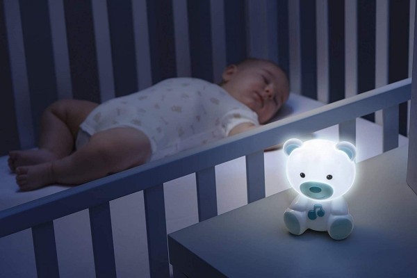 CHICCO Světélko noční hudební Medvídek 0m+