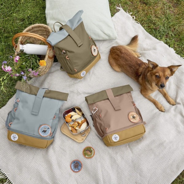 Lässig Dětský batůžek Mini Rolltop Backpack Nature