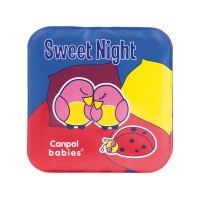 CANPOL BABIES Měkké knížky pískací Den a noc 2ks