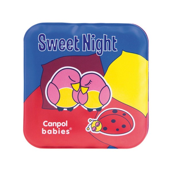 CANPOL BABIES Měkké knížky pískací Den a noc 2ks