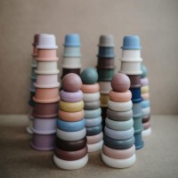 MUSHIE Stohovací kroužky Rustic