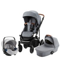 Set kočárek Britax Smile III + hluboká korba + autosedačka Set kočárek Britax Smile III + hluboká korba + autosedačka