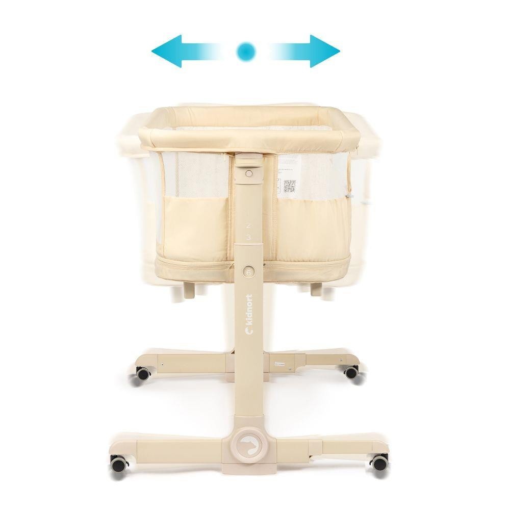 KIDNORT Postýlka Snäckskal