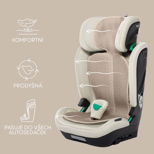ZOPA Prodyšná podložka do autosedačky Breeze sk. 2/3