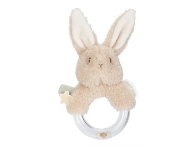 Chrastítko s korálky králíček Newborn Naturals