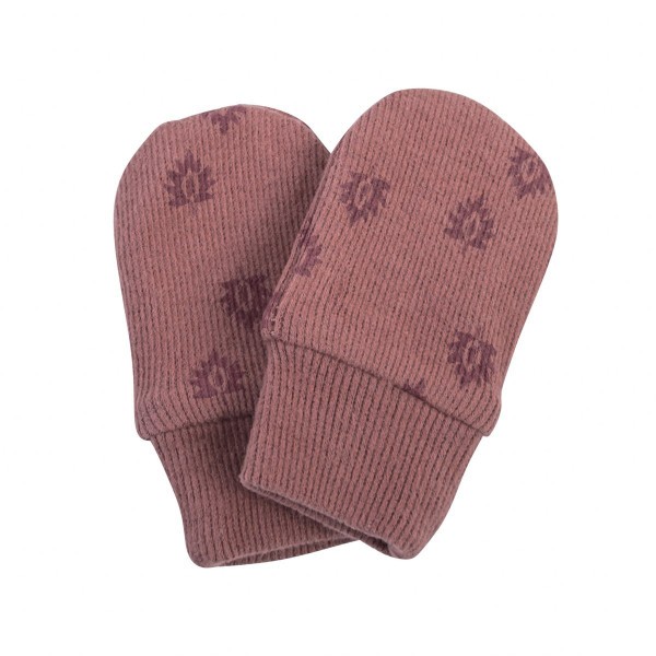 LODGER Mittens Print Rib Rukavičky
