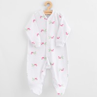 NEW BABY Kojenecký overal Classic II raspberry