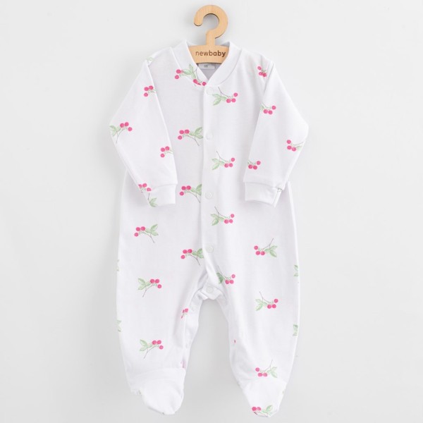 NEW BABY Kojenecký overal Classic II raspberry