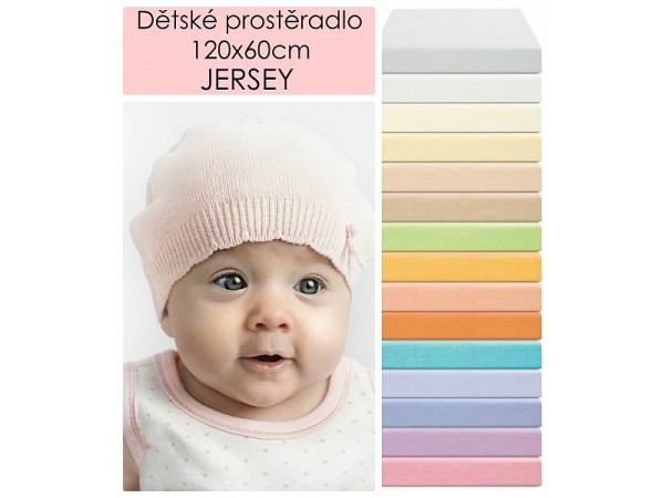 MACESHKA Prostěradlo Jersey 120x60cm