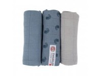 LODGER Swaddler Flame Tribe 3balení 70 x 70 cm