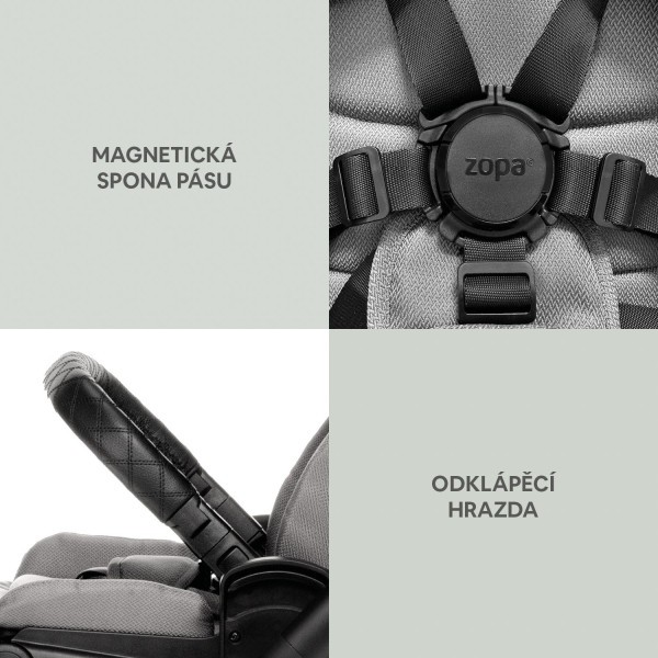 ZOPA Set kočárek Move Cross 3 + hluboká korba Move XL 3 + autosedačka XM dle vlastního výběru